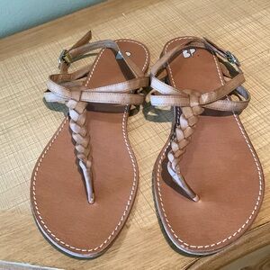 EUC BP Braided Sandals